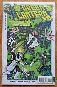 Dynamic Forces (DC comics) GREEN LANTERN 3D # 1 signed by Ron Marz, with COA - Imagen 1 de 2