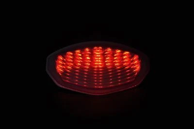 Luz trasera secuencial LED clara intermitente integrada Suzuki 2015-2016 GSXS 750 Foto 1 de 4