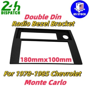 For 1978-1985 Chevrolet Double Din Radio Bezel Bracket Monte Carlo 180mm x 100mm - Foto 1 di 7
