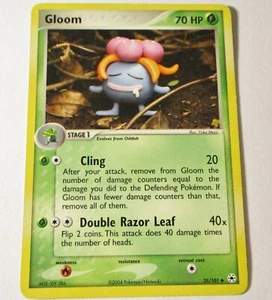 Tarjeta Pokémon Gloom 35/101 EX Leyendas Ocultas - Imagen 1 de 1