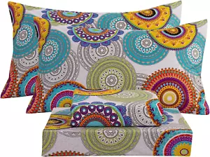Queen Sheet Set Ultra Soft Breathable Silky Bed Sheets Deep Pocket 100% Microfib - Picture 1 of 12