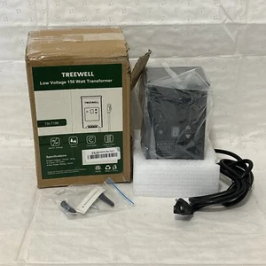 TREEWELL Low Voltage 150W Landscape Transformer for Landscape Lighting - TSLT05B - Picture 1 of 6