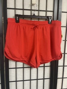 Athletic Works L (12-14) Women’s Mesh Short Orange Rage New SKU A29 - Picture 1 of 3