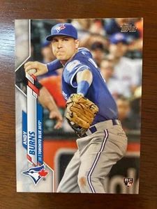 2020 Topps Update #U177 Andy Burns RC - Toronto Blue Jays - Picture 1 of 2
