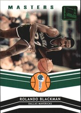 2010-11 Donruss Masters Die Cuts Emerald Basketball Card #8 Rolando Blackman