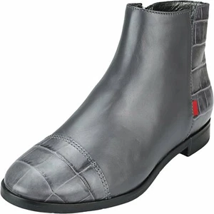 Marc Joseph Women's Leather Herald Square Ankle Bootie Boots 54507 Grey Sz 5.5 - Picture 1 of 3