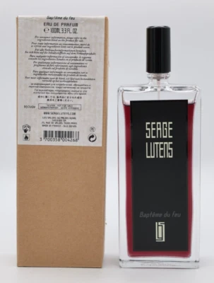 Serge Lutens Bapteme du Feu EDP 100ml / 3.3 oz 2019 Bottle! Authentic Finescents - Image 1 of 4