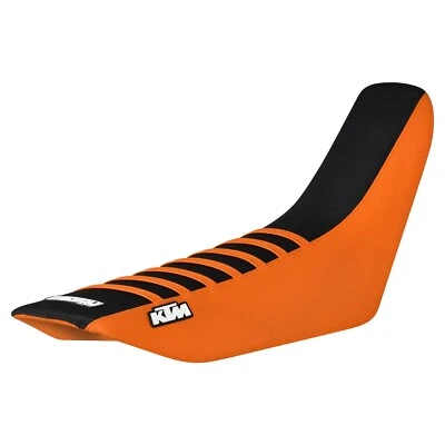 Cubierta de asiento KTM 350 400 620 EGS SC EXC 1994-1997 NARANJA/NEGRO/NARANJA #432 LOGOTIPO Foto 1 de 4