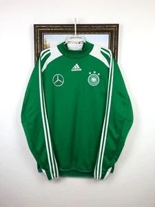 Vintage Adidas Germany Football Jacket Mercedes Benz Soccer Track Sweatshirt  L - Picture 1 of 21