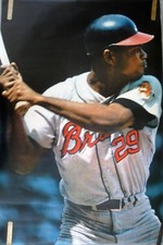 RARE FELIPE ALOU BRAVES 1968 VINTAGE ORIGINAL SPORTS ILLUSTRATED SI POSTER