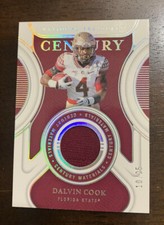 2022 National Treasures Collegiate Century Materials /25 Dalvin Cook FSU VIKINGS