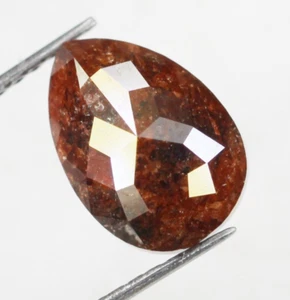 3.26 CT Pear Shape 10.0 MM Loose Galaxy Red Fancy Diamond For Designer Jewelry - Picture 1 of 15