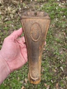 Cast Iron Wood Stove Leg Foot Vtg Pot Belly Burner Heater Feet Replacement Part - Picture 1 of 9