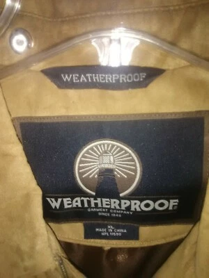 Weatherproof Micro Suede Jacket Size XL Vintage BRAND NEW - Image 1 of 4