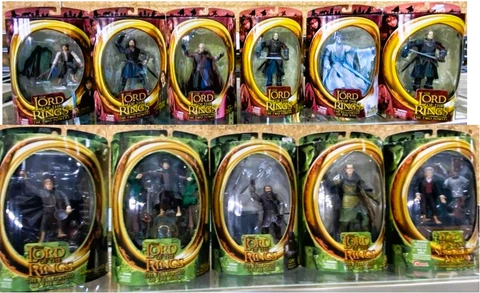 The Lord of The Rings Series Action Figures (Pick From The List) Cover