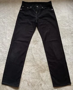 Superb Levi's 751’s Stretch Black Cord Jeans. 30W x 32L. (C1741) - Picture 1 of 8