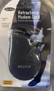 Belkin Cavo Modem Retrattile 10 Piedi Nuovo - Foto 1 di 2
