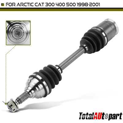 Conjunto de eje CV para Arctic Cat 300 400 500 1998-2001 454 lado del pasajero delantero Foto 1 de 4