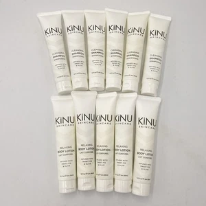 KINU Travel (6) SHAMPOO & (5) BODY LOTION 1.5 oz. Sweet Fig & Olive LOT OF 11 - Picture 1 of 11