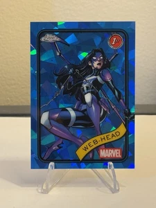 WEB-HEAD - 2025 Topps Chrome Marvel Sapphire #32 - Foto 1 di 2