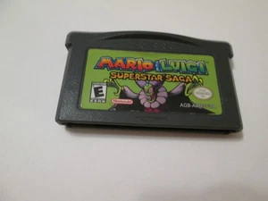 Mario & Luigi: Superstar Saga (Game Boy Advance, 2003) Authentic Tested - Picture 1 of 2