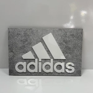 Adidas Shop Display Signage From a Golf Shop Plastic and Metal - Picture 1 of 13