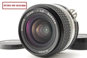 SIC [Near MINT] Nikon Ai-S Nikkor 24mm f/2.8 AIS MF Wide Lens S/N 840xxx JAPAN - Picture 1 of 24