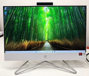 HP AIO 22-DD0046 AS-3050U@2.30GHZ, 4GB, 256GB - ZERKRATZT - Bild 1 von 4