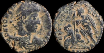 Constantius II Ancient Roman coin 324 - 361 AD Æ 15 mm. 1,92 gramm. #898 - Image 1 of 3