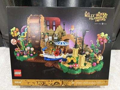 🔥LEGO Willy Wonka & the Chocolate Factory IDEAS 21360 Nuevo Sellado de Fábrica Foto 1 de 3