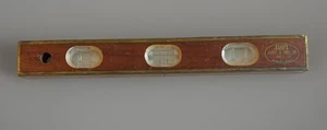  Sands Level & Tool Co. 12A 18" Messinggebunden Mahagoni Zimmermann Wasserwaage - Bild 1 von 6