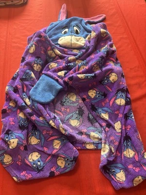 Disney Eeyore The Pooh White Hooded Cotton - Image 1 of 4