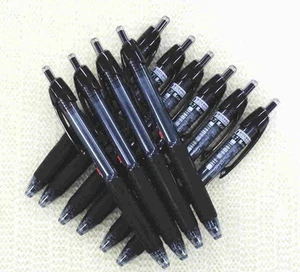 Uni Ball Power Tank Kugelschreiber 0,7 mm Feine Spitze Schwarze Tinte 10er Set - Bild 1 von 5