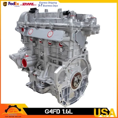 Conjunto de motor de bloque largo para Hyundai Accent Tucson Kia Soul K3 G4FD 12-19 1,6 L Foto 1 de 4