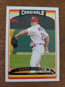 2006 (CARDINALS) Topps #24 Jason Marquis Saint Louis Cardinals MLB BASEBALL CARD - Picture 1 of 2
