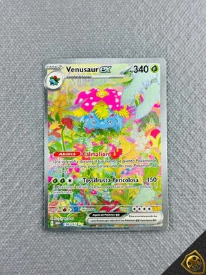 Pokemon Bisaflor Ex 198/165 Set 151 Italienisch Scarlet & Violet H Ar - Bild 1 von 3