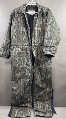 Винтажные мужские комбинезоны Winchester XL TreBark камуфляжные изолированные охотничьи молнии сломанные - Изображение 1 из 4