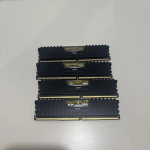 32GB DDR4 2133hz Ram 4 x 8GB Corsair Vengeance LPX PC memory   - Picture 1 of 9