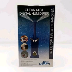 Air Innovations Clean Mist Digital Ultrasonic Humidifier Blue - Brand New in Box - Picture 1 of 5