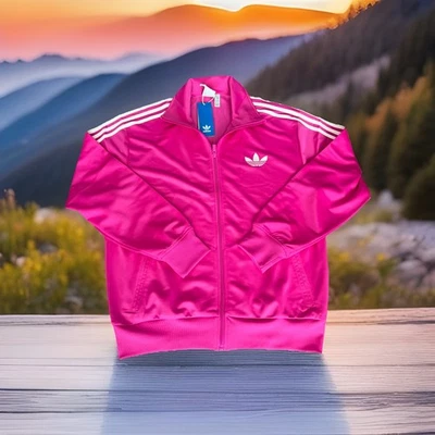 asidas Women Originals Adicolor Classic Firebird Loose Track Top Price kc1350 - Image 1 of 4