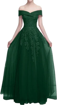 V-Ausschnitt Bodenlang Abendkleider Ballkleider Partykleider Festlichkleider - Bild 1 von 4