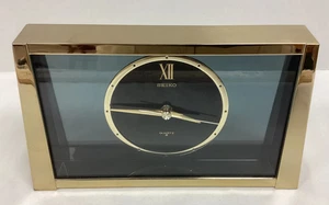 Reloj Seiko Vintage Latón y Vidrio Manto Modelo QQZ187G ¡FUNCIONA! - ¡Envío rápido! - Imagen 1 de 10