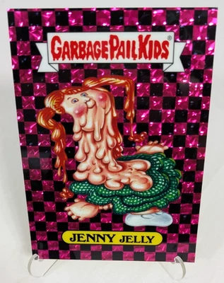 2025 Garbage Pail Kids Get a Grip Giant S1 Art Card FLASHBACK JENNY JELLY  76/85 - Image 1 of 2