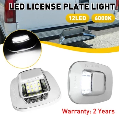 Chevrolet serie C/K 1988-2000 placa de licencia LED izquierda + luces lado derecho Foto 1 de 4