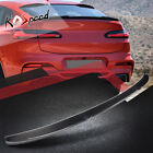 Carbon Fiber V-Style Duck Bill Rear Trunk Lid Spoiler Wing For 18-21 Bmw G02 X4