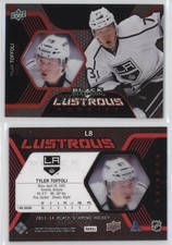 2013-14 Upper Deck Black Diamond Lustrous Tyler Toffoli #L8 Rookie RC