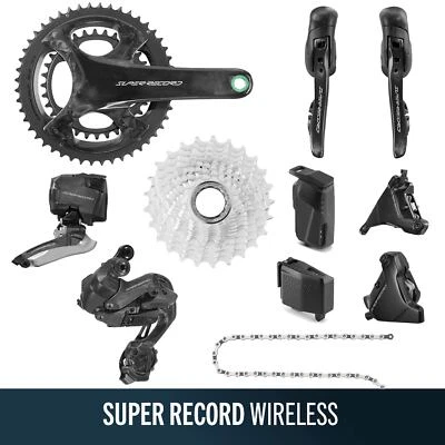 Campagnolo Super Record WRL Wireless 12-Speed Groupset - 170mm 32/48T, 10/25T - Image 1 of 4