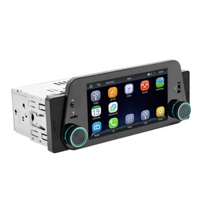 For Apple Carplay Android Auto Single Din Car Stereo Radio Bluetooth MP5 Player - Picture 1 of 23