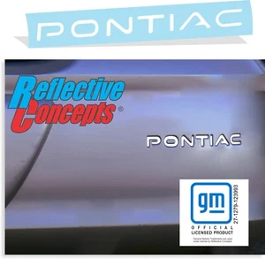 Rear Pontiac Bumper Inlay Decal - 00-03 Bonneville - Picture 1 of 65
