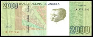 🇦🇴 Angola 2000 Kwanzas 2012 P - 157  BANKNOTE - Picture 1 of 2